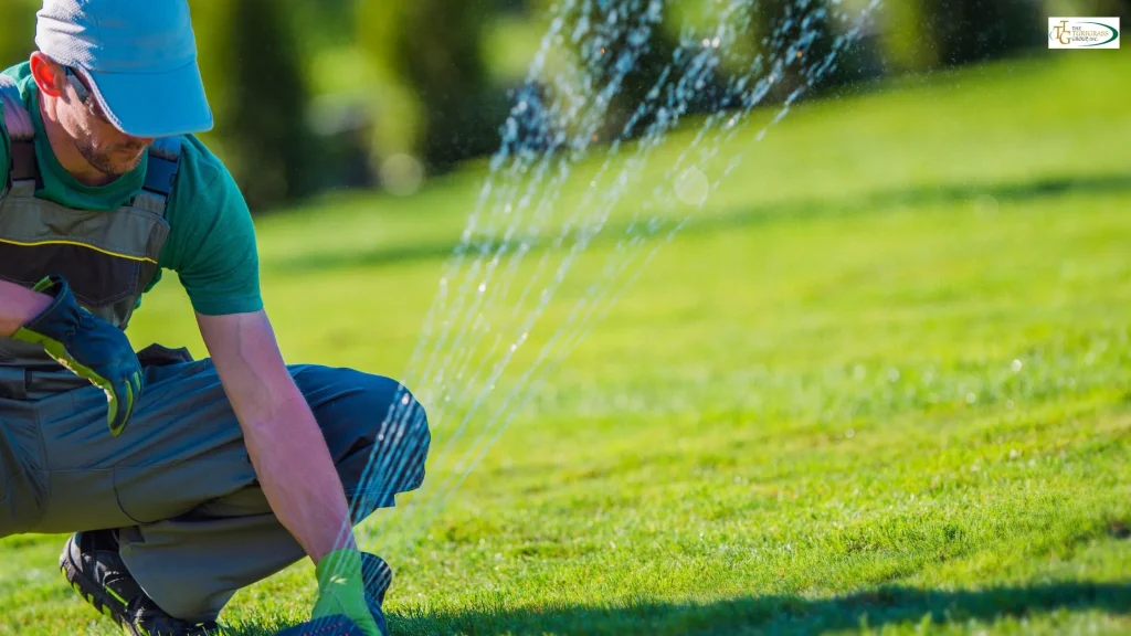 landscaping lawn watering